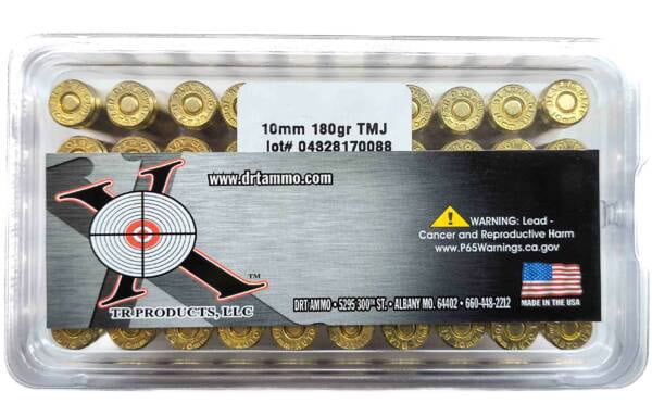 TR Products 10mm Auto180gr RN, TMJ 50 rd Box
